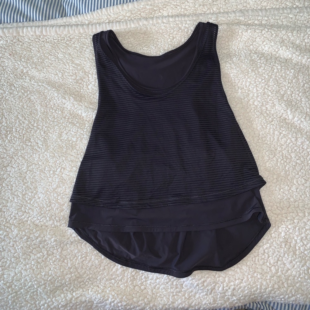 Lululemon double layered tank top